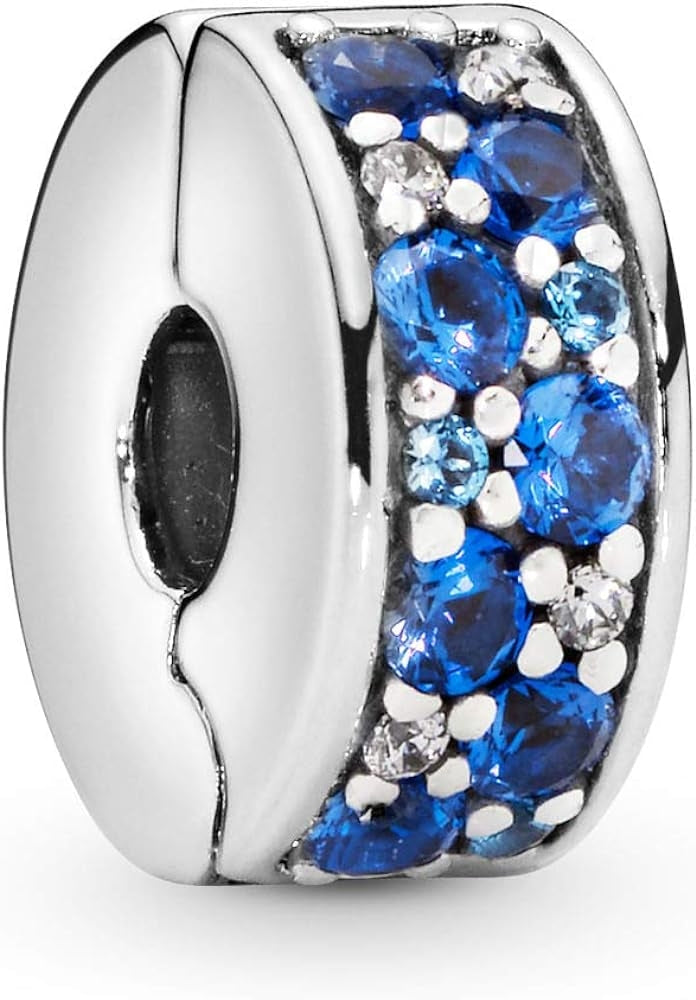 PANDORA CHARMS Mod. BLUE PAVE'