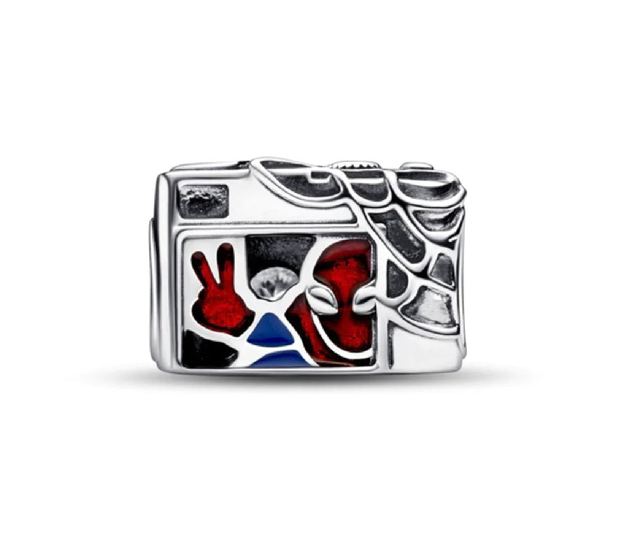 PANDORA CHARMS MARVEL COLLECTION Mod. SPIDER-MAN CAMERA ACTION