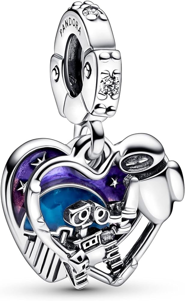 PANDORA CHARMS DISNEY COLLECTION Mod. Wall-E & Eve