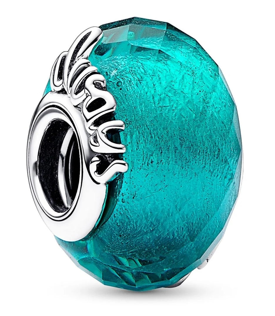 PANDORA CHARMS Mod. FACETED MURANO GLASS FRIENDSHIP