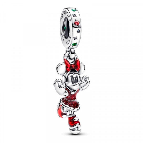 PANDORA CHARMS DISNEY COLLECTION Mod. MINNIE MOUSE ICE SKATING DANGLE