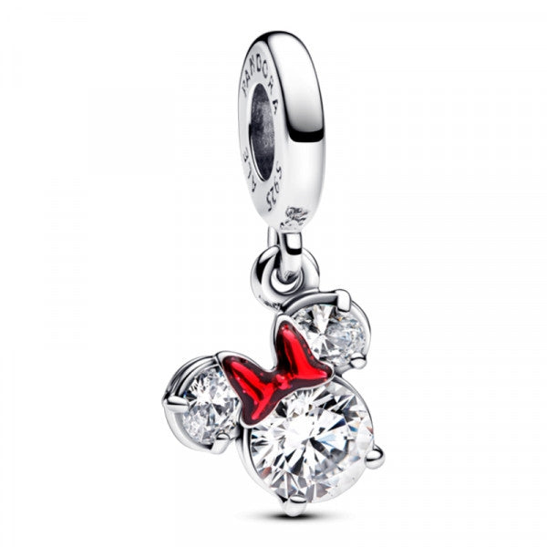 PANDORA CHARMS DISNEY COLLECTION Mod. DISNEY MINNIE MOUSE SILHOUETTE DANGLE