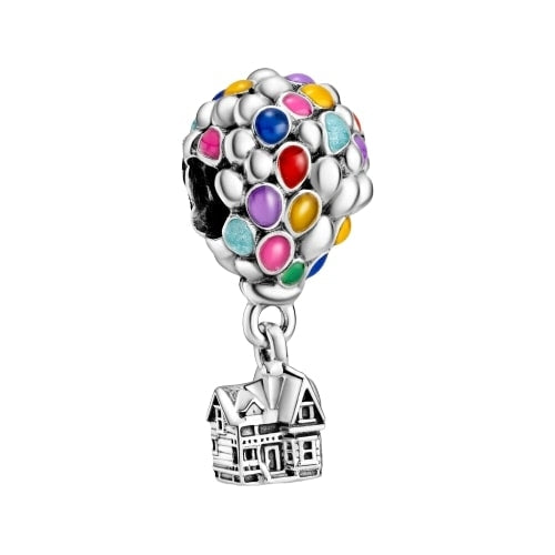 PANDORA CHARMS DISNEY COLLECTION Mod. PIXAR UP HOUSE & BALLOONS 