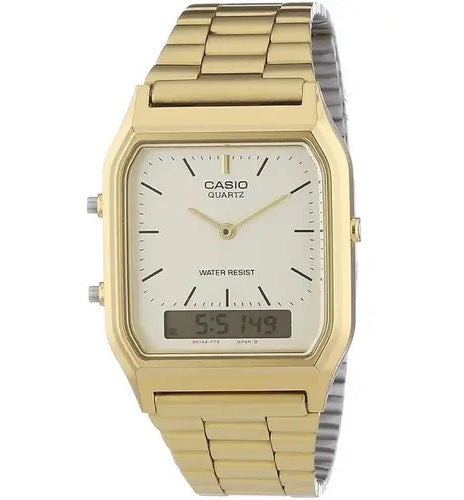 CASIO VINTAGE Mod. EDGY COLLECTION SUNRAY DIAL - GOLD