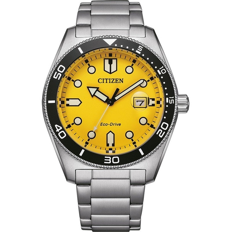 CITIZEN Mod. OF COLLECTION - MARINE 1760 Eco Drive - Yellow