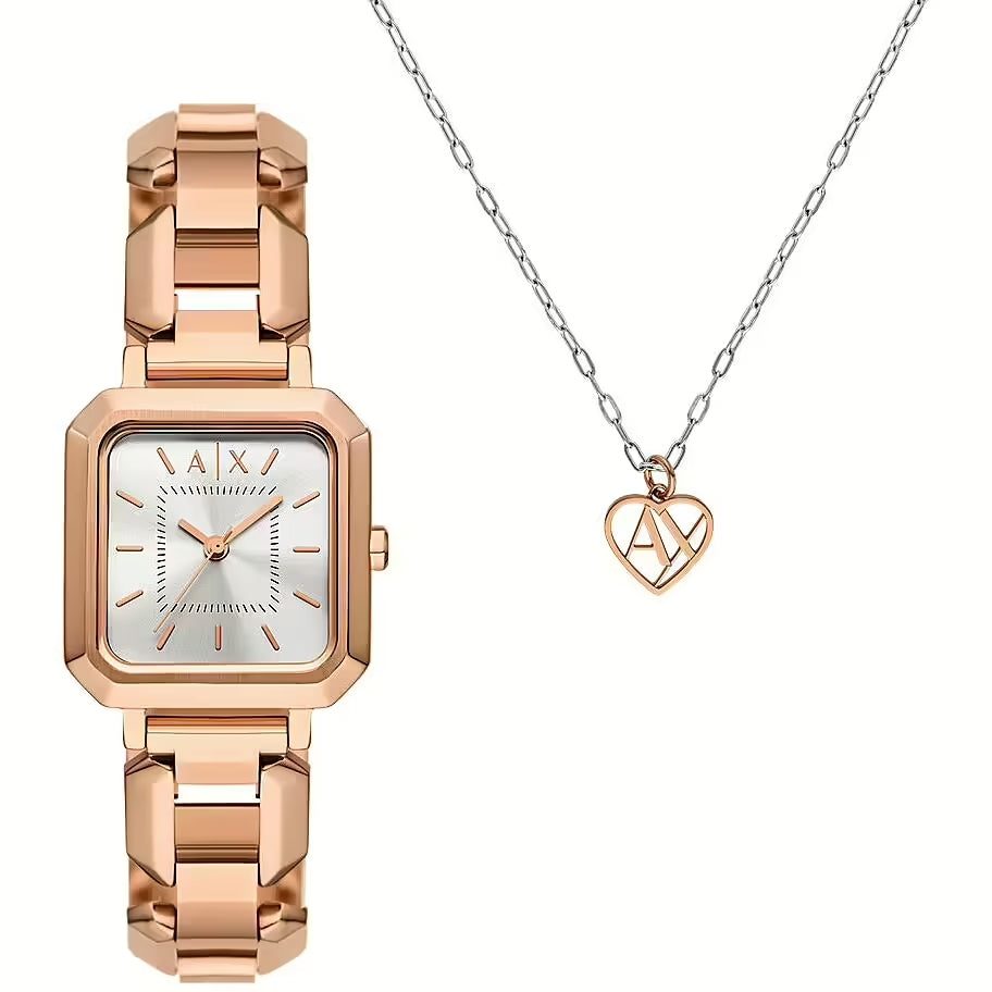 A|X ARMANI EXCHANGE Mod. LEILA Special Pack + Necklace