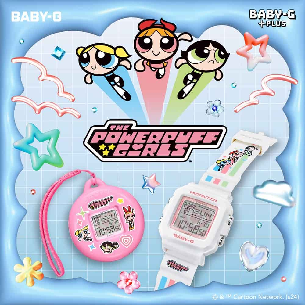 CASIO BABY-G Mod. POWERPUFF GIRLS (SUPERCHICCHE) - Special Pack. Limited Edition