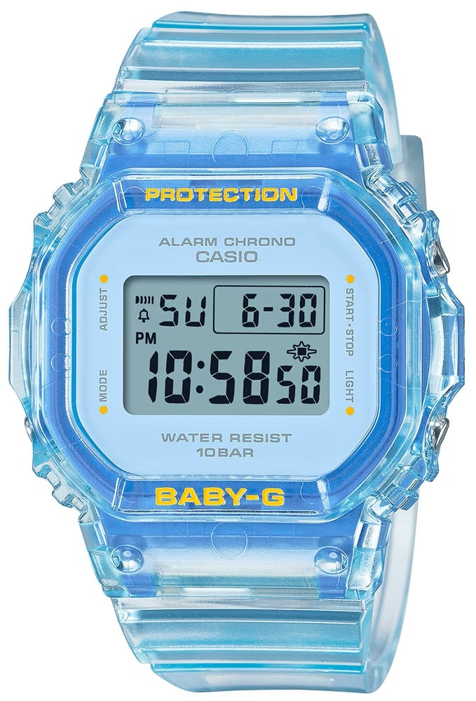 CASIO BABY-G - SUMMER JELLY SERIE - LIGHT BLUE