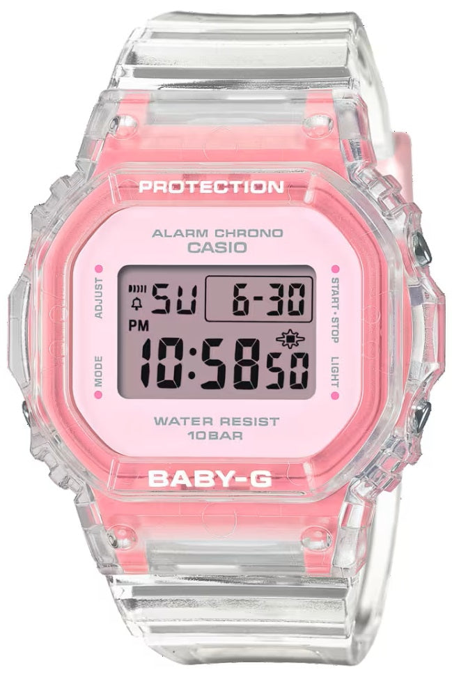 CASIO BABY-G - SUMMER JELLY SERIE - Pink ***SPECIAL PRICE***