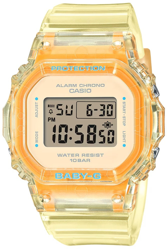 CASIO BABY-G - SUMMER JELLY SERIE - Yellow ***SPECIAL PRICE***