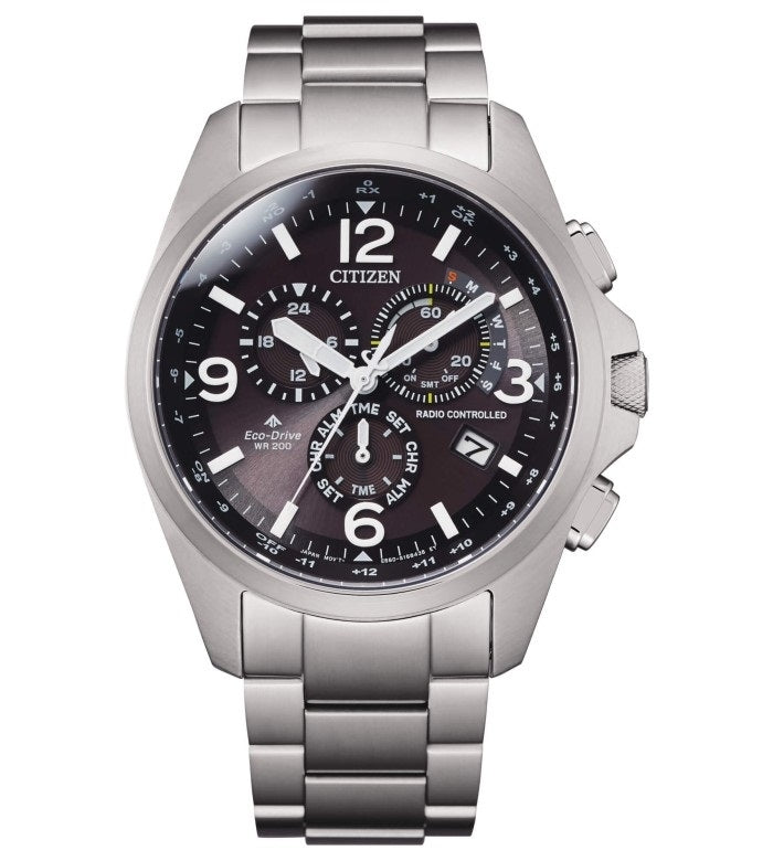 CITIZEN Mod. RADIOCONTROLLED Field Steel