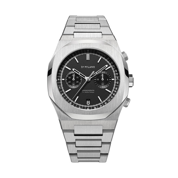 D1 MILANO Mod. CHRONOGRAPH NEW BLACK - RE-STYLE EDITION