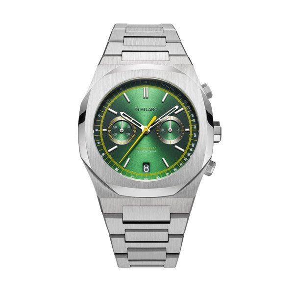 D1 MILANO Mod. CRONOGRAFO NOBLE GREEN - RE-STYLE EDITION