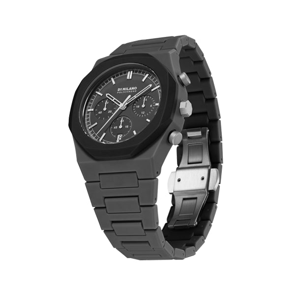 D1 MILANO Mod. POLYCHRONO BLACK BLAST