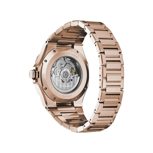 D1 MILANO SKELETON BRACELET Mod. ROSE GOLD - Automatic