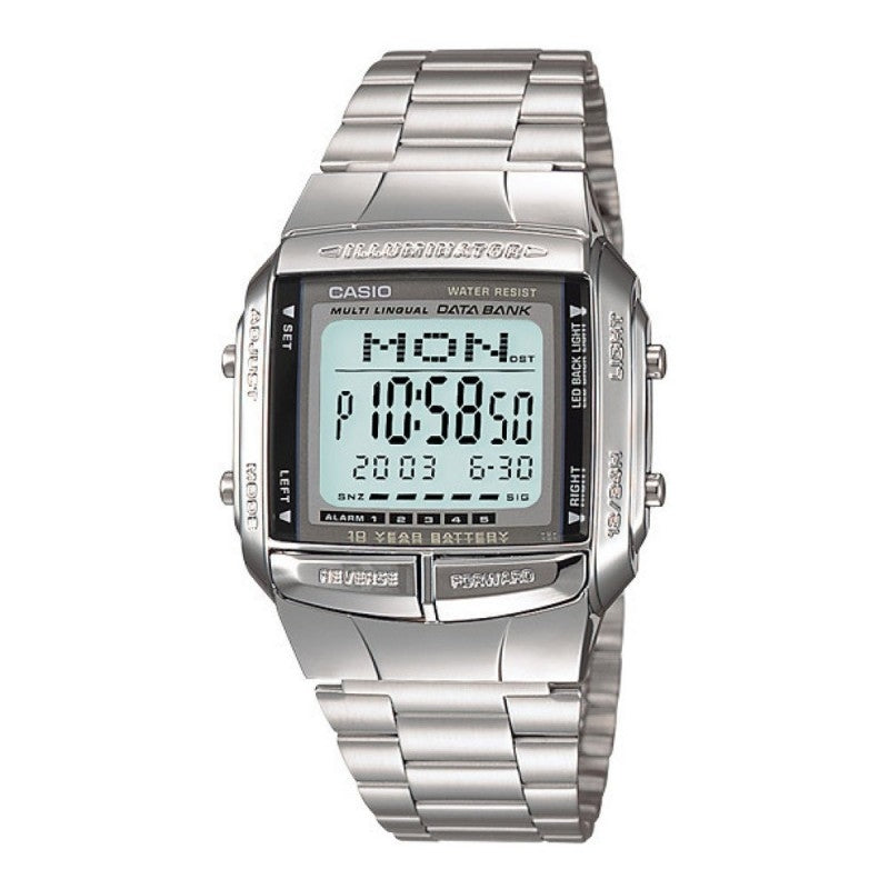 CASIO VINTAGE Mod. DATA BANK - ILLUMINATOR. TELEMENO. 10 YEAR BATTERY