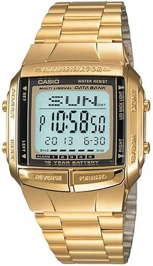 CASIO DATABANK Youth Vintage Gold