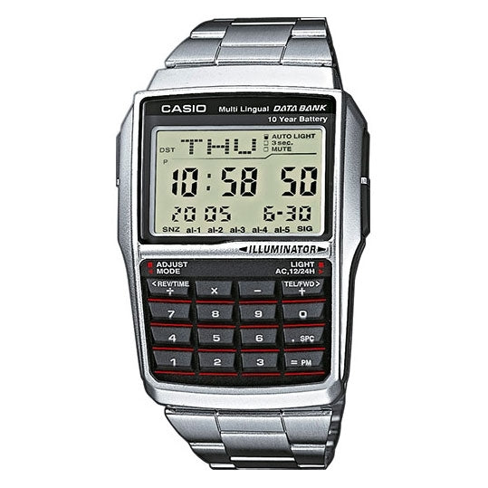 CASIO DATABANK CALCULATOR STEEL