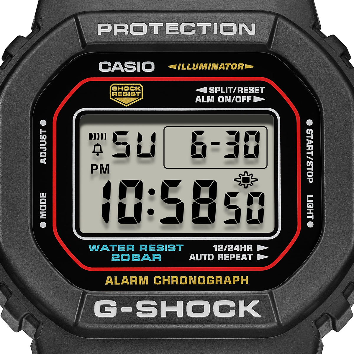 CASIO G-SHOCK Mod. THE ORIGIN - RE-EDITION SUPER ILLUMINATOR 