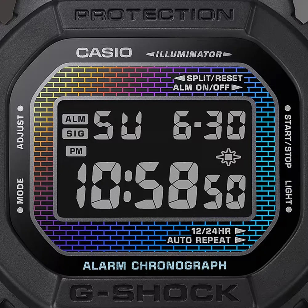 CASIO G-SHOCK Mod. THE ORIGIN - RAINBOW BRICK WALL SERIE