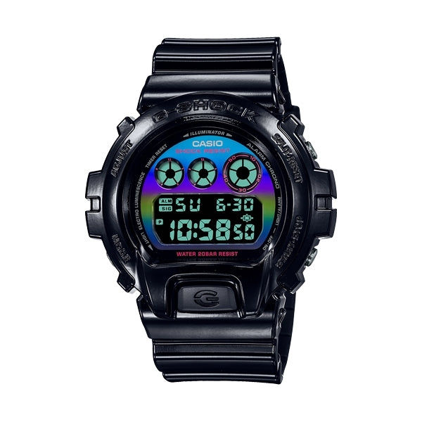 CASIO G-SHOCK Mod. OVERSIZE - VIRTUAL BLACK RAINBOW SERIE ***Special Price***