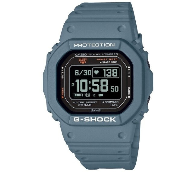 CASIO G-SHOCK Mod. G-SQUAD THE ORIGIN Gray - HEART RATE SERIE ***SPECIAL PRICE***