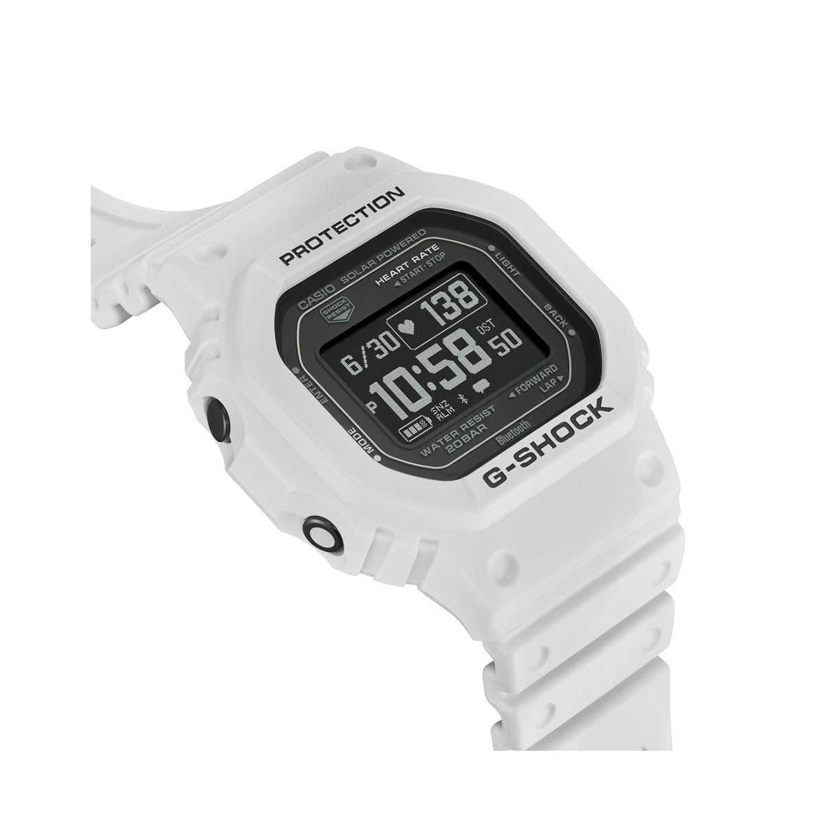 CASIO G-SHOCK Mod. G-SQUAD THE ORIGIN White - HEART RATE SERIE ***SPECIAL PRICE***