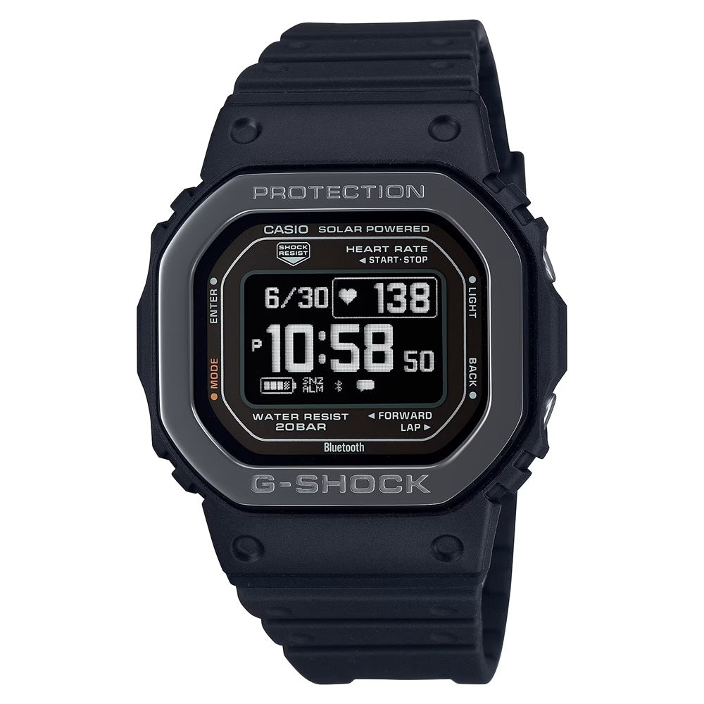 CASIO G-SHOCK Mod. G-SQUAD THE ORIGIN Black Metal-Huretane bezel