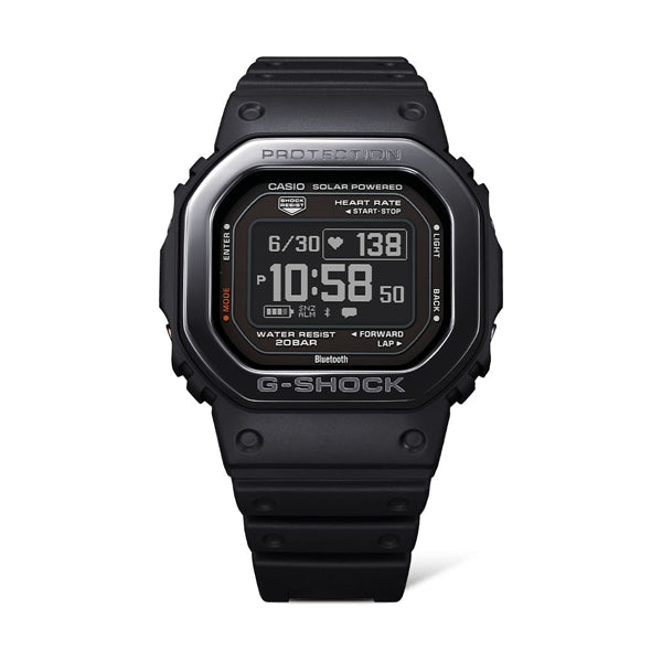 CASIO G-SHOCK Mod. G-SQUAD THE ORIGIN Black Metal-Huretane bezel