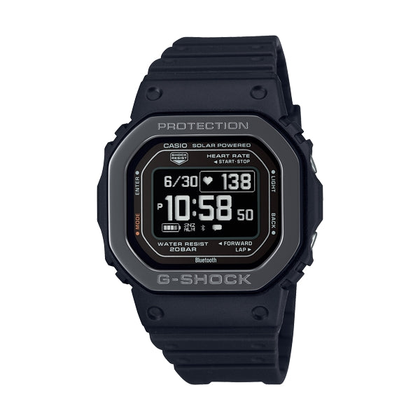 CASIO G-SHOCK Mod. G-SQUAD THE ORIGIN Black Metal-Huretane bezel