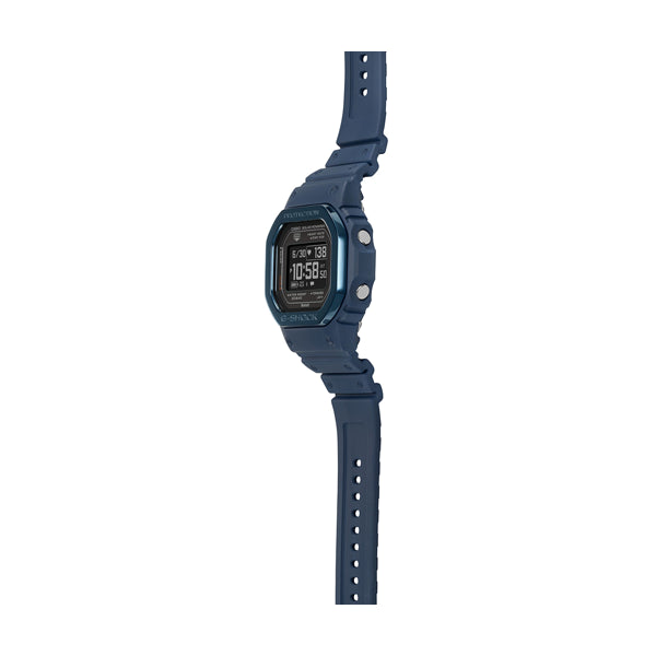 CASIO G-SHOCK Mod. G-SQUAD THE ORIGIN Blue w. Metal bezel - HEART RATE SERIE