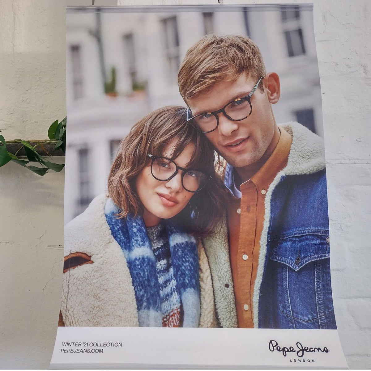 PEPE JEANS MOD. DOUBLE OPT_SUN WINDOW BANNER AW21