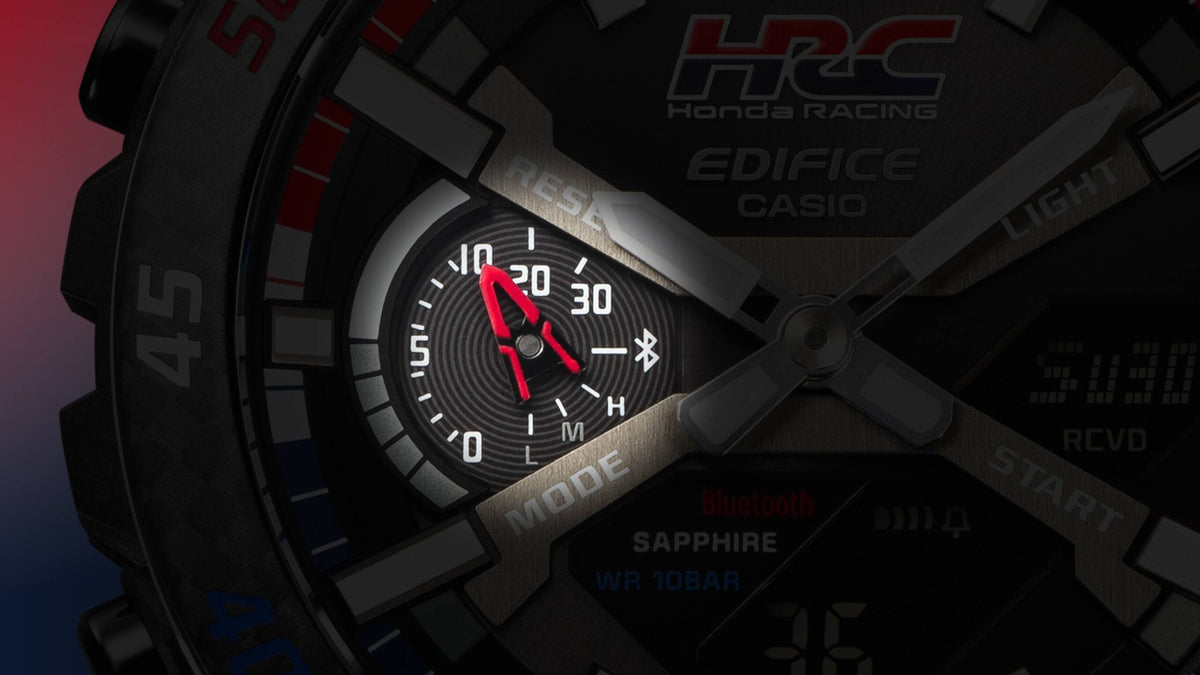 CASIO EDIFICE Mod. SOSPENSIONE CARBON - HONDA RACING SPECIAL Bluetooth Tough Solar