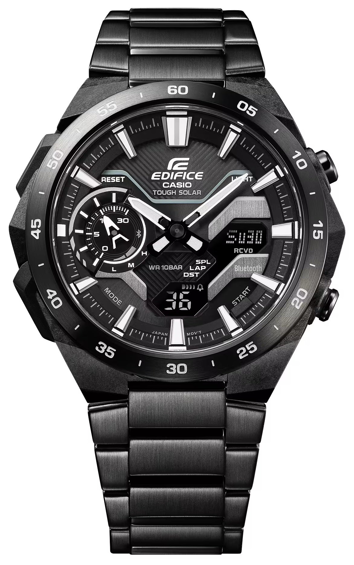 CASIO EDIFICE Mod. WINDFLOW - F1 Inspired Chronograph, Tough Solar, Bluetooth®