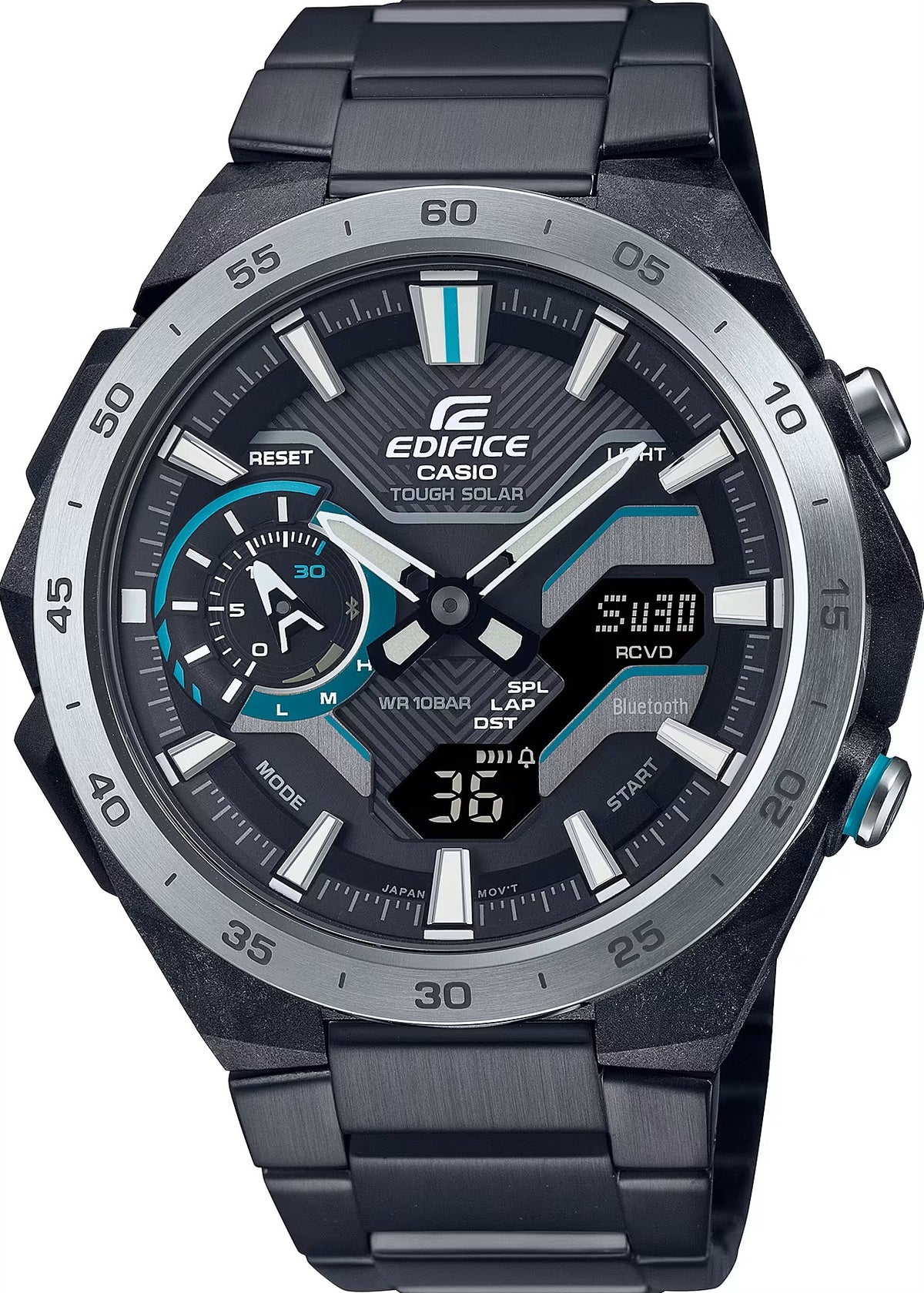 CASIO EDIFICE WINDFLOW - F1 inspired Chronograph, Tough Solar, Bluetooth®