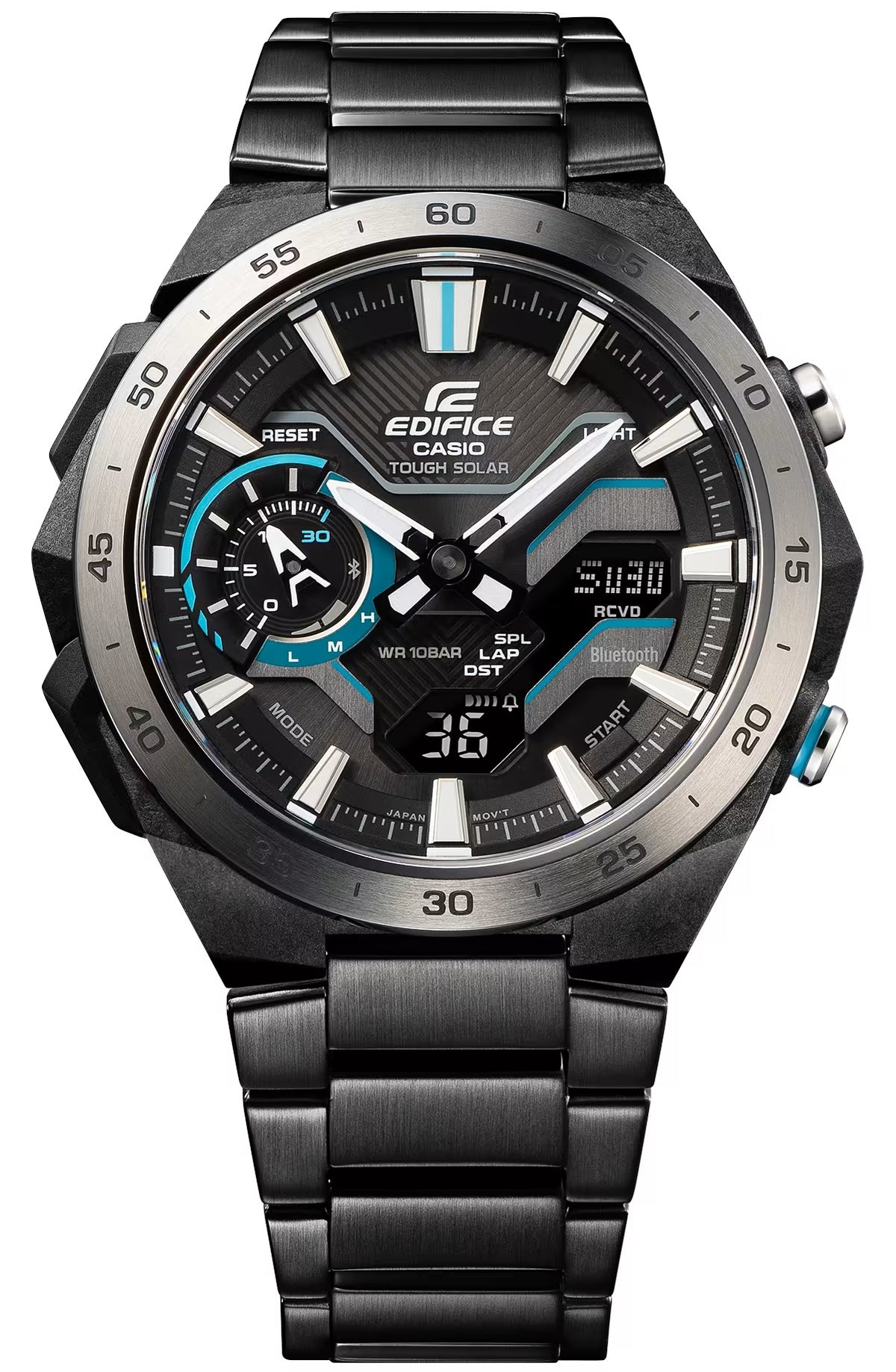 CASIO EDIFICE WINDFLOW - F1 inspired Chronograph, Tough Solar, Bluetooth®