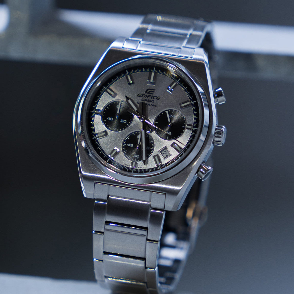 CASIO EDIFICE Mod. MOTORSPORT CHRONOGRAPH SILVER