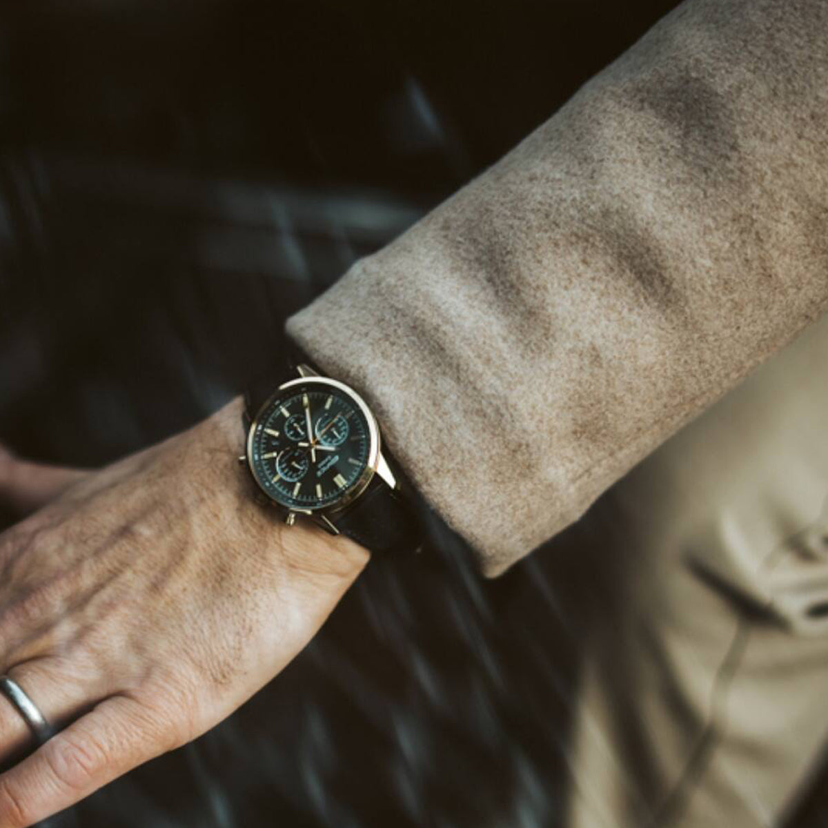 CASIO EDIFICE Mod. STANDARD CHRONOGRAPH GOLD - GREEN