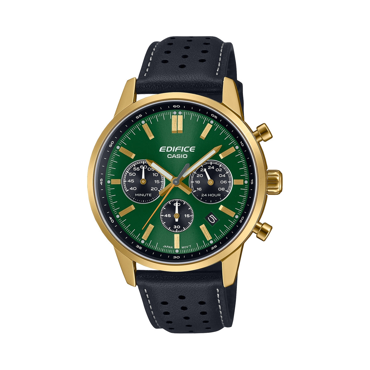 CASIO EDIFICE Mod. STANDARD CHRONOGRAPH GOLD - GREEN