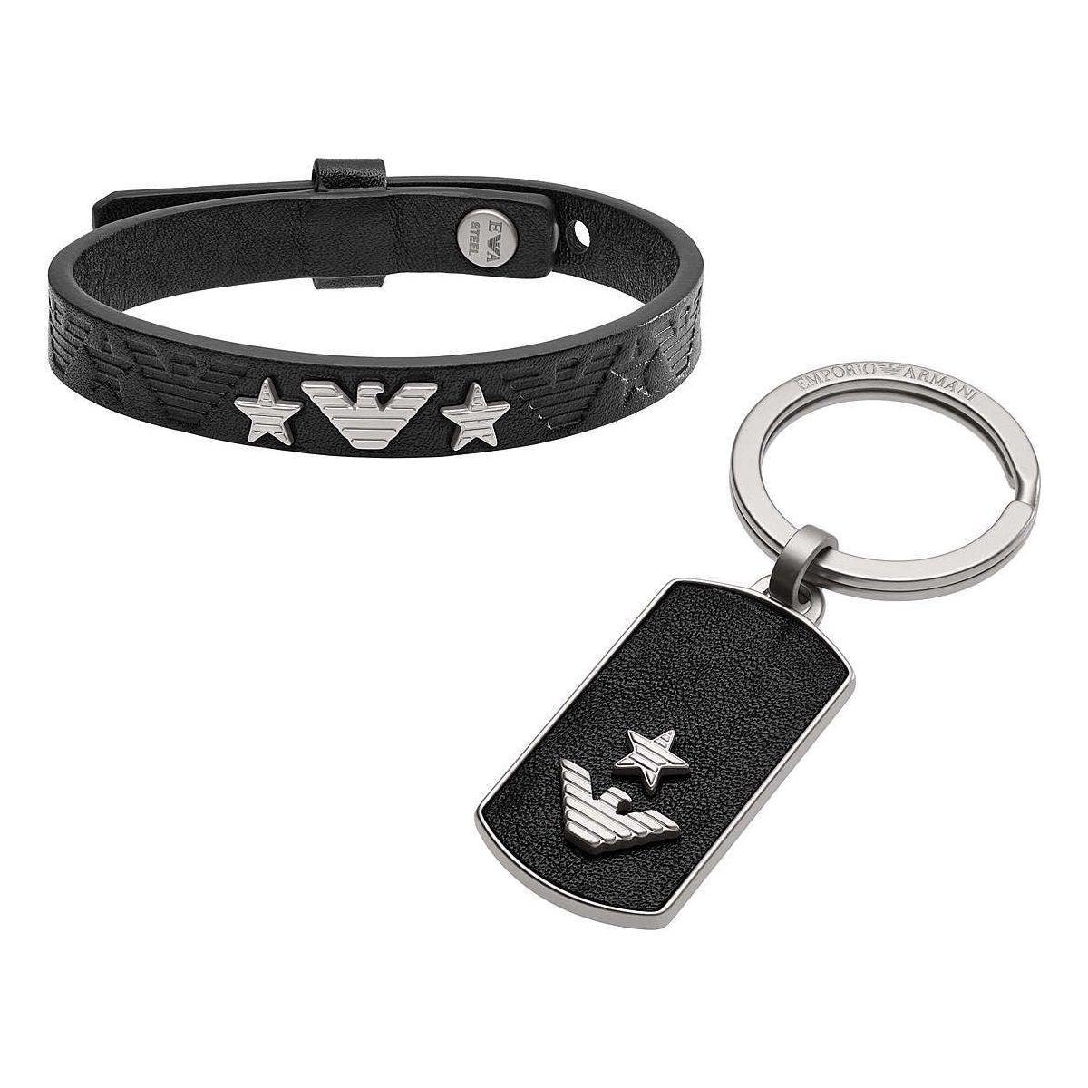 EMPORIO ARMANI JEWELS Mod. PARURE Special Pack (Bracelet+ Keychain)