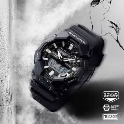 CASIO G-SHOCK Mod. NEW RUGGED BASIC Analog-Digital a with 10-Year Battery