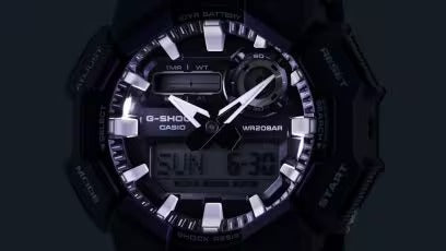 CASIO G-SHOCK Mod. NEW RUGGED BASIC Analog-Digital a with 10-Year Battery