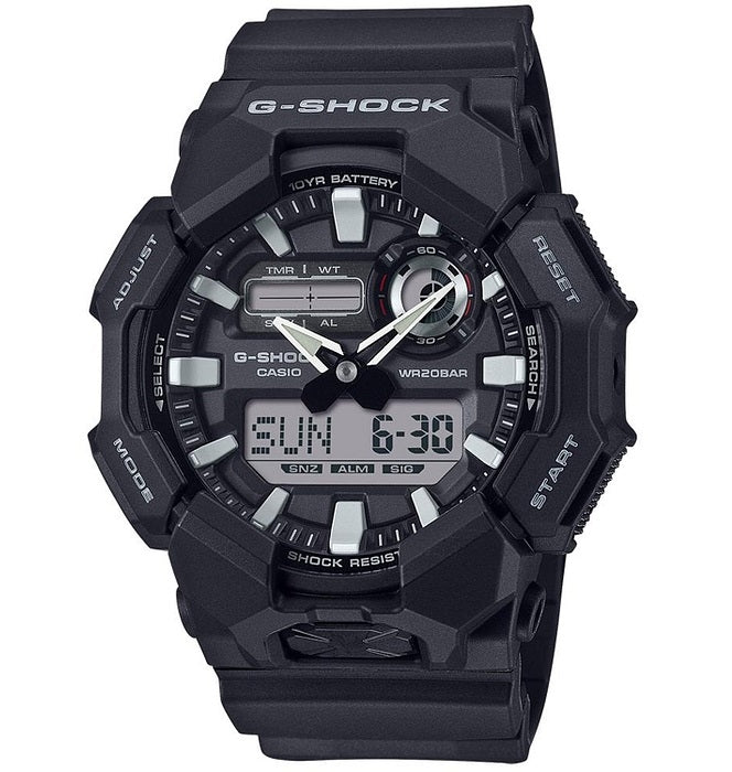 CASIO G-SHOCK Mod. NEW RUGGED BASIC Analog-Digital a with 10-Year Battery