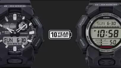CASIO G-SHOCK Mod. NEW RUGGED BASIC Analog-Digital 10-Year Battery