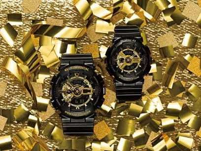 CASIO G-SHOCK Mod. GS-BASIC - GOLD BLACK SERIE