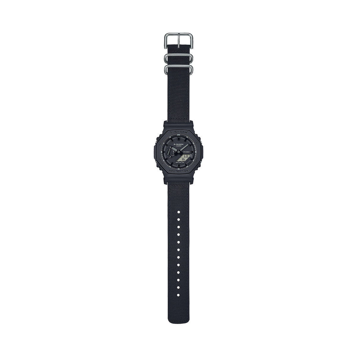 CASIO G-SHOCK Mod. OAK BLACK CORDURA ECO FABRIC STRAP