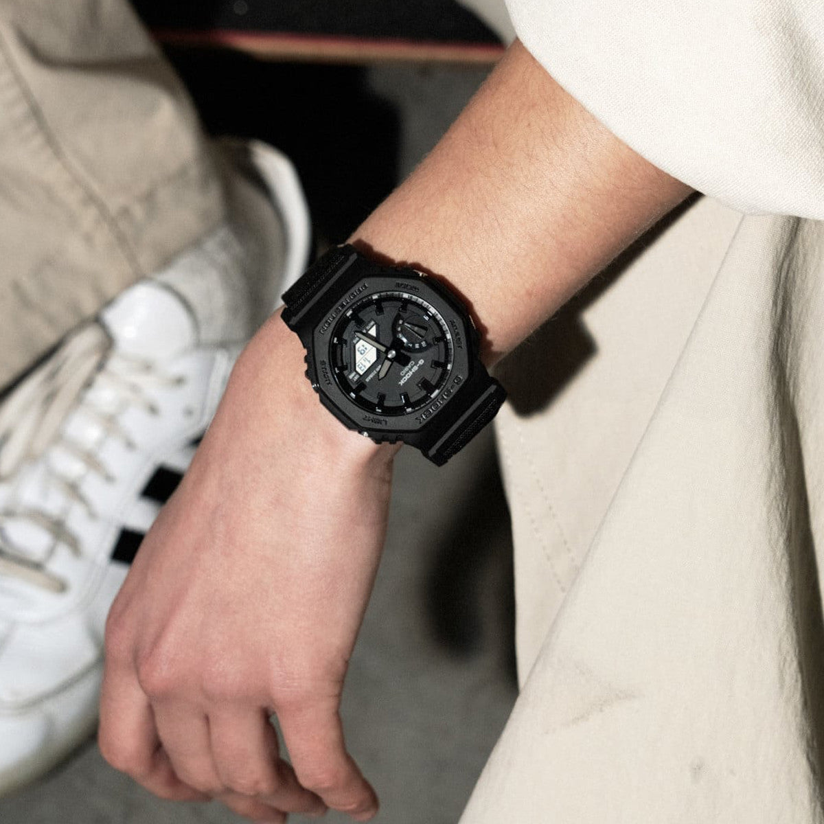 CASIO G-SHOCK Mod. OAK BLACK CORDURA ECO FABRIC STRAP