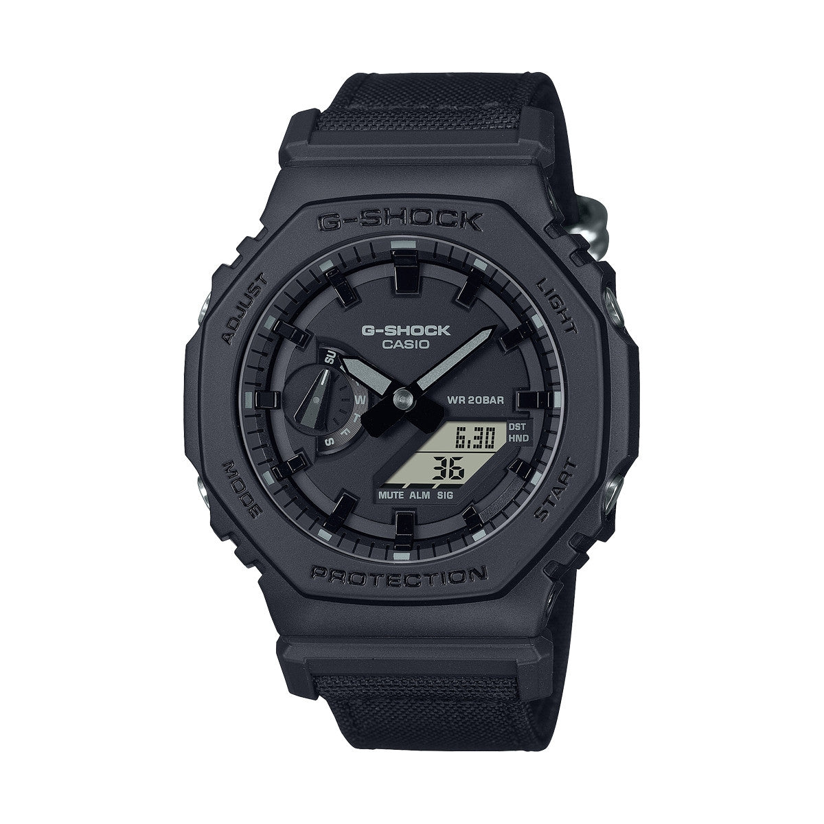 CASIO G-SHOCK Mod. OAK BLACK CORDURA ECO FABRIC STRAP