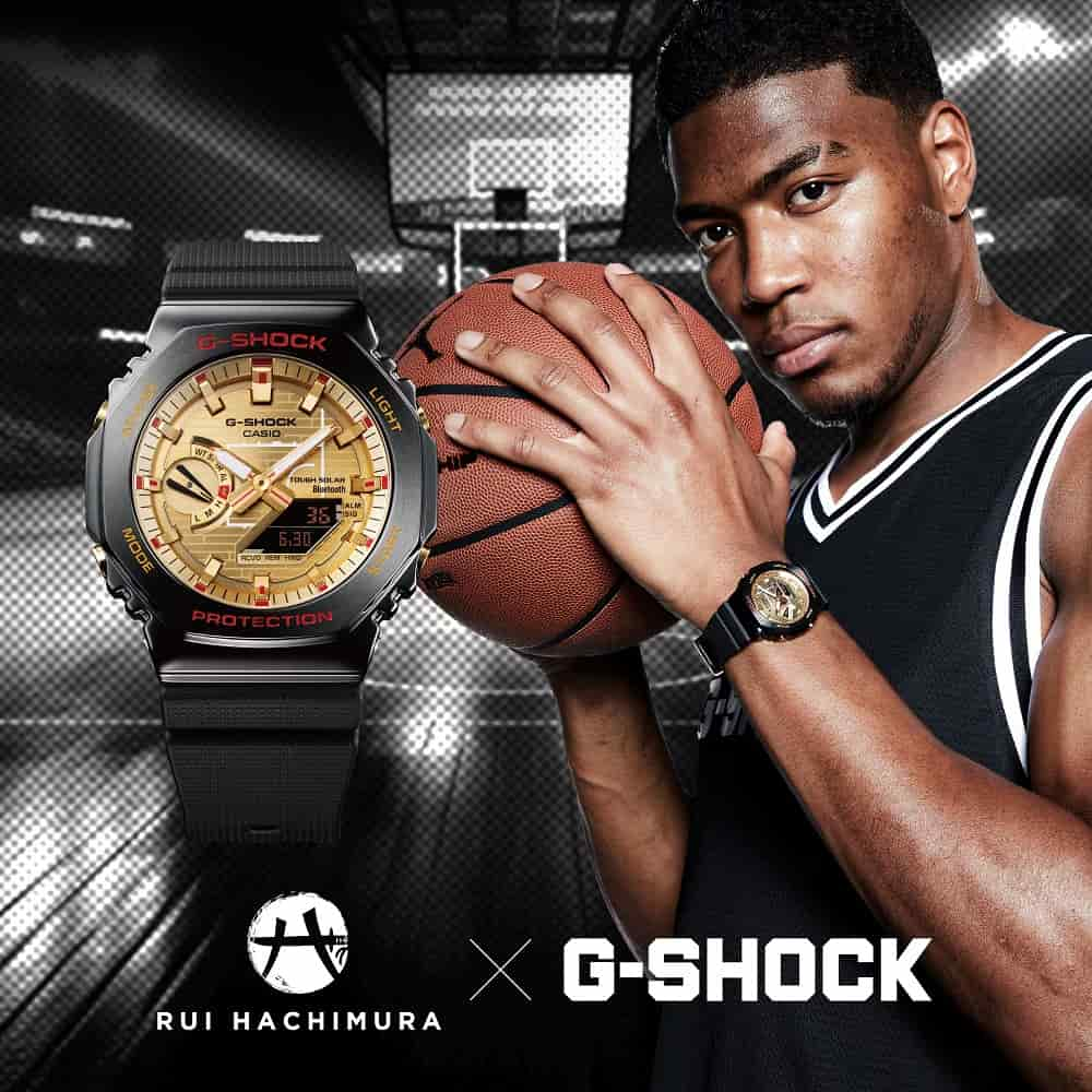 G-SHOCK Mod. OAK TOUGH SOLAR Bluetooth -  RUI HACHIMURA Limited Edition Special pack.