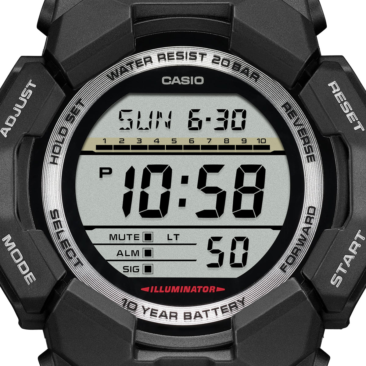 CASIO G-SCHOCK Mod. GRAND DIGIT - BLACK